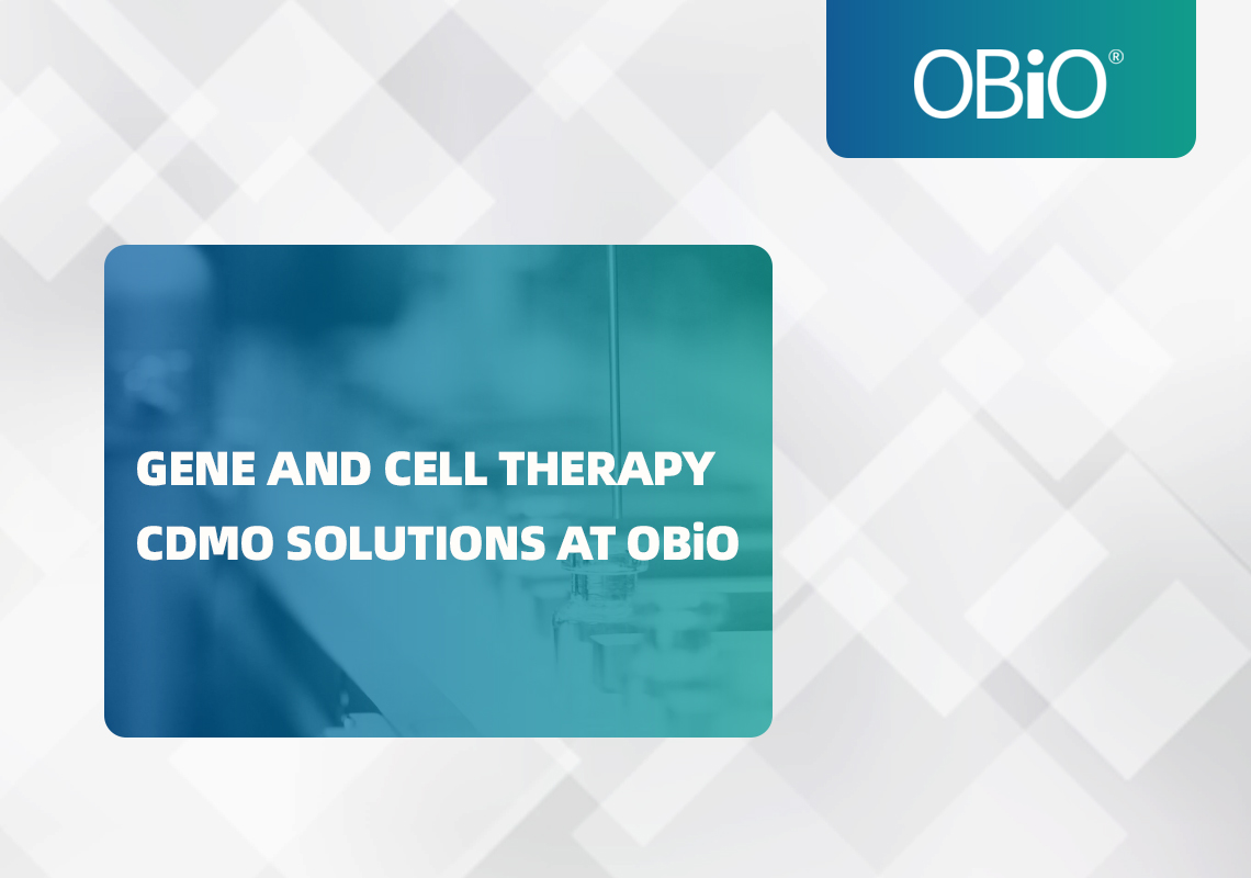CGT CDMO Solutions at OBiO